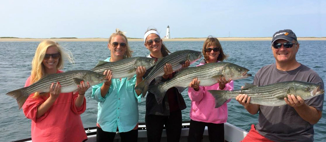 peter hotz fishing in nantucket with his family