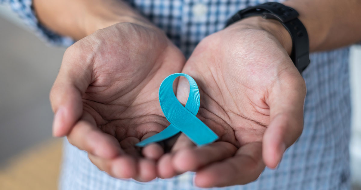 Men Over 40, September is Light Blue Ribbon Month - West Cancer Center