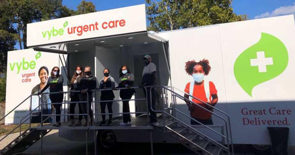 vybe urgent care Launches Mobile Pop-up Clinic for COVID-19 Testing