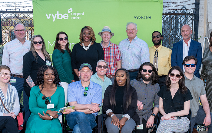 vybe urgent care Unveils Mural at West Philadelphia Location
